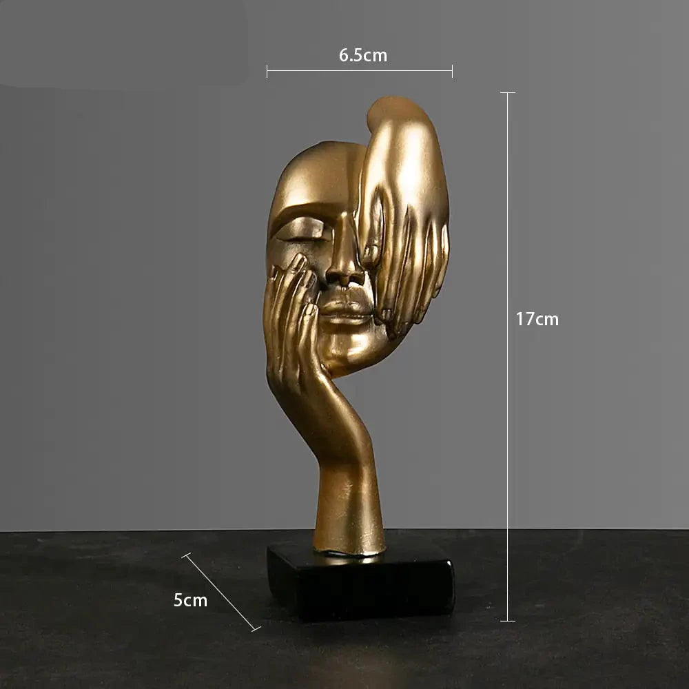 Abstract Thinker Statue