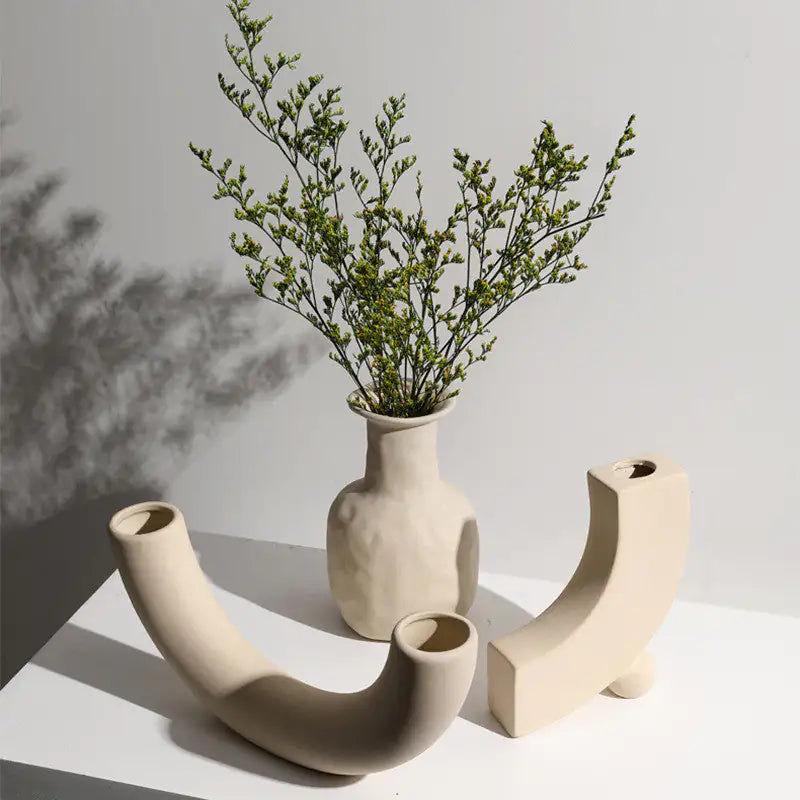 Ceramic Vase Flower Ornaments