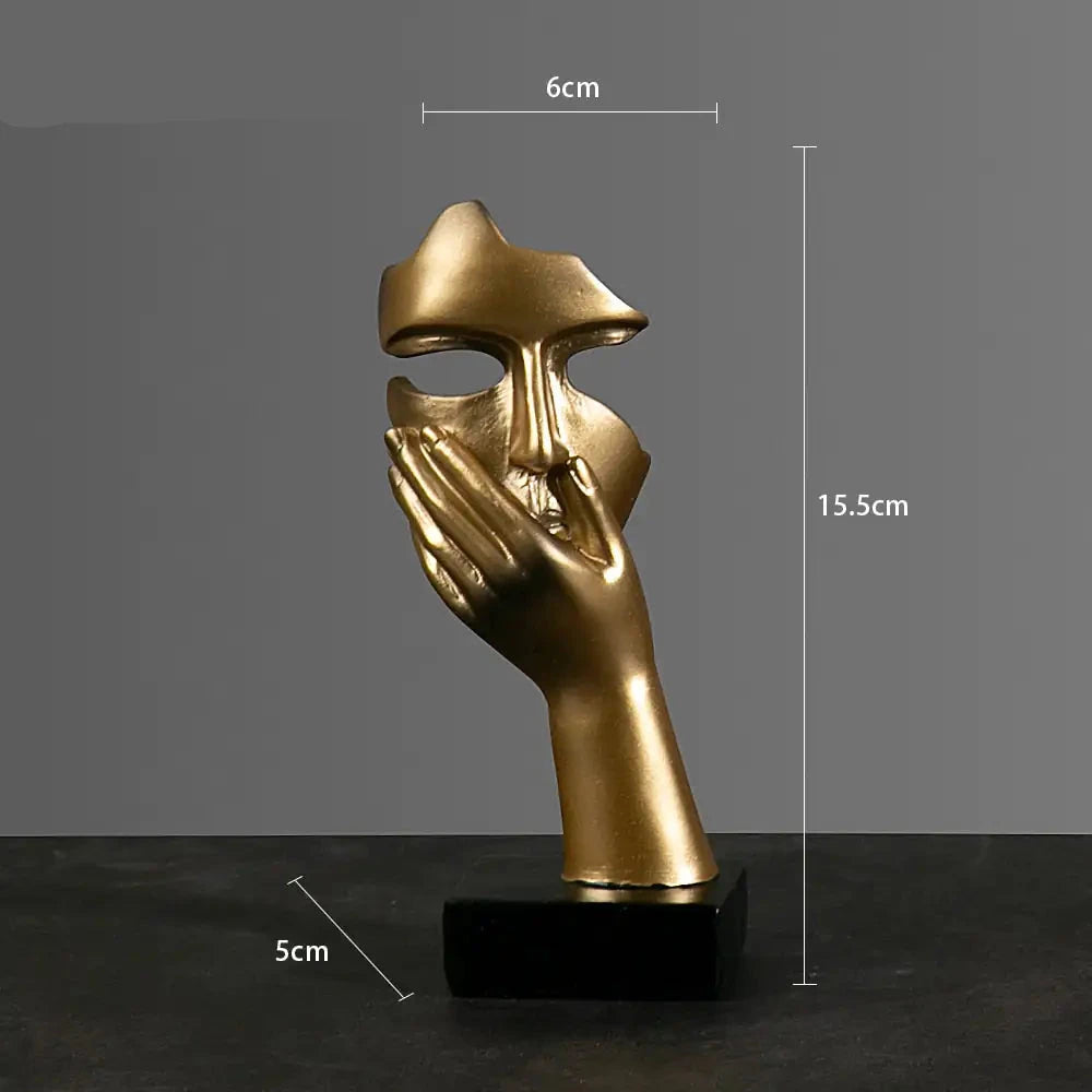 Abstract Thinker Statue