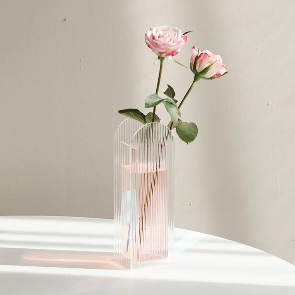 Transparent Nordic Acrylic Vase