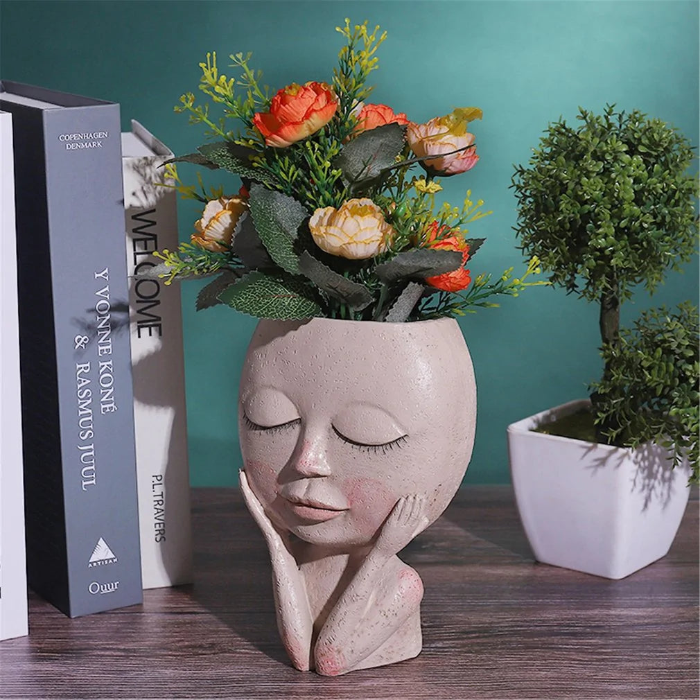 Humanoid Flower Planter