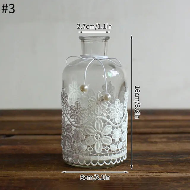 Modern Transparent Cactus Glass Vase