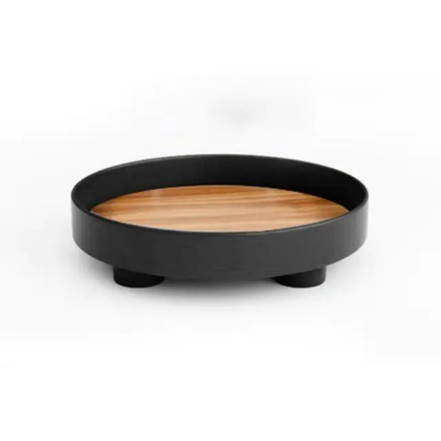 Nordic simple round storage tray