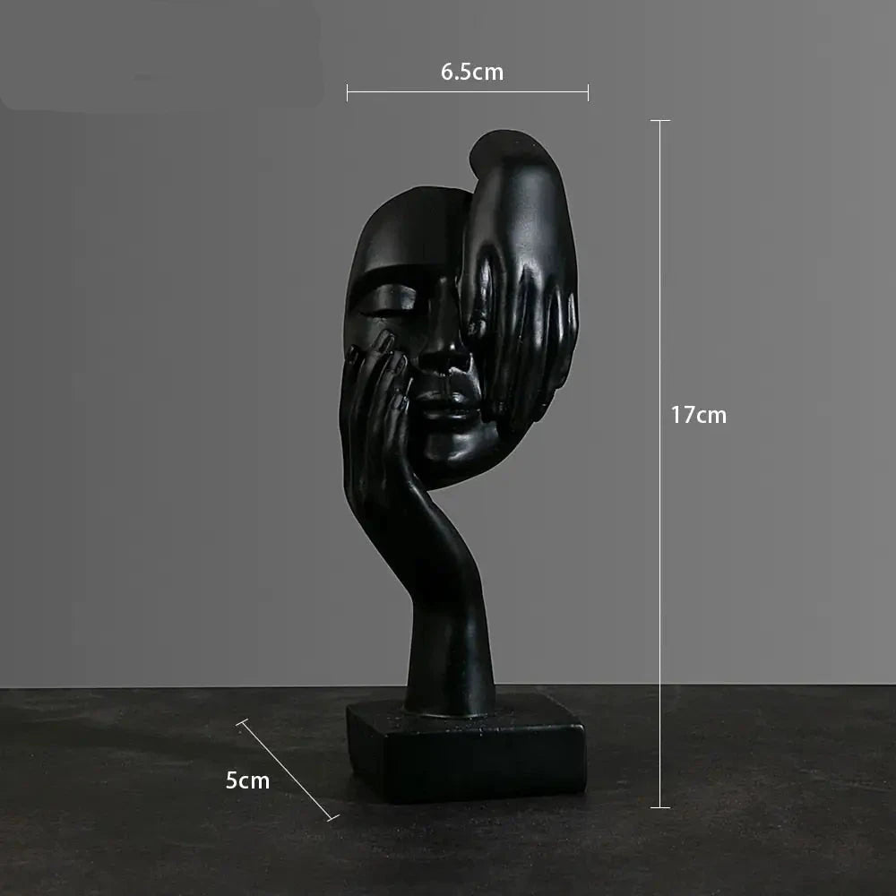 Abstract Thinker Statue