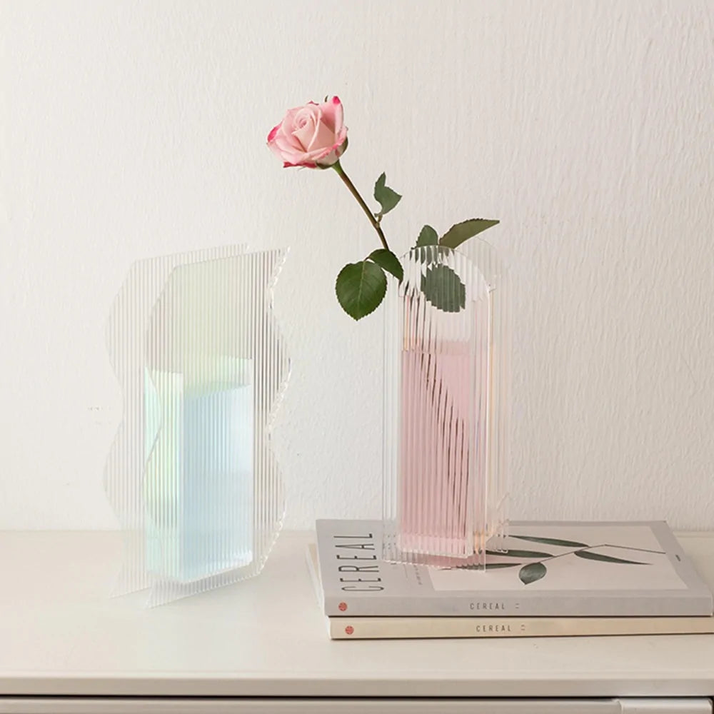 Transparent Nordic Acrylic Vase