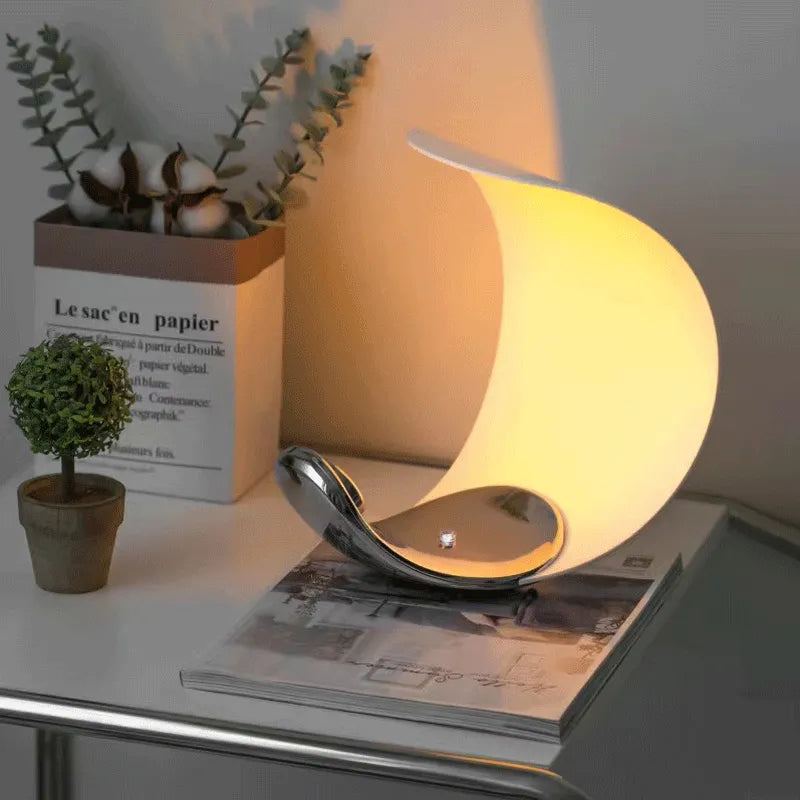 Italian Crescent Moonlight Reading Desk Lamp